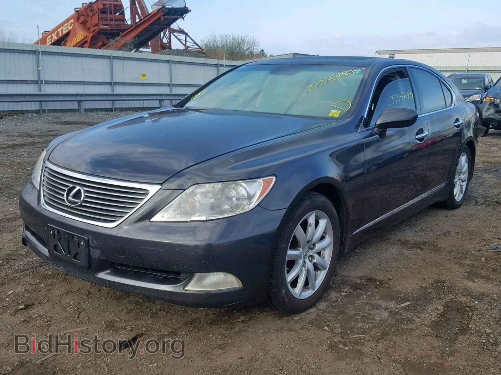 2007 LEXUS LS460 - VIN: JTHBL46F975039796 - Фото 2