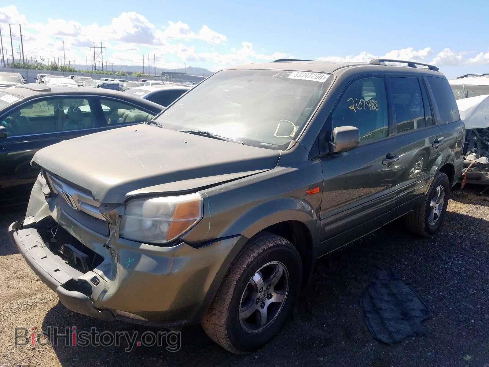 2007 HONDA PILOT - VIN: 2HKYF18577H511421 - Photo 2