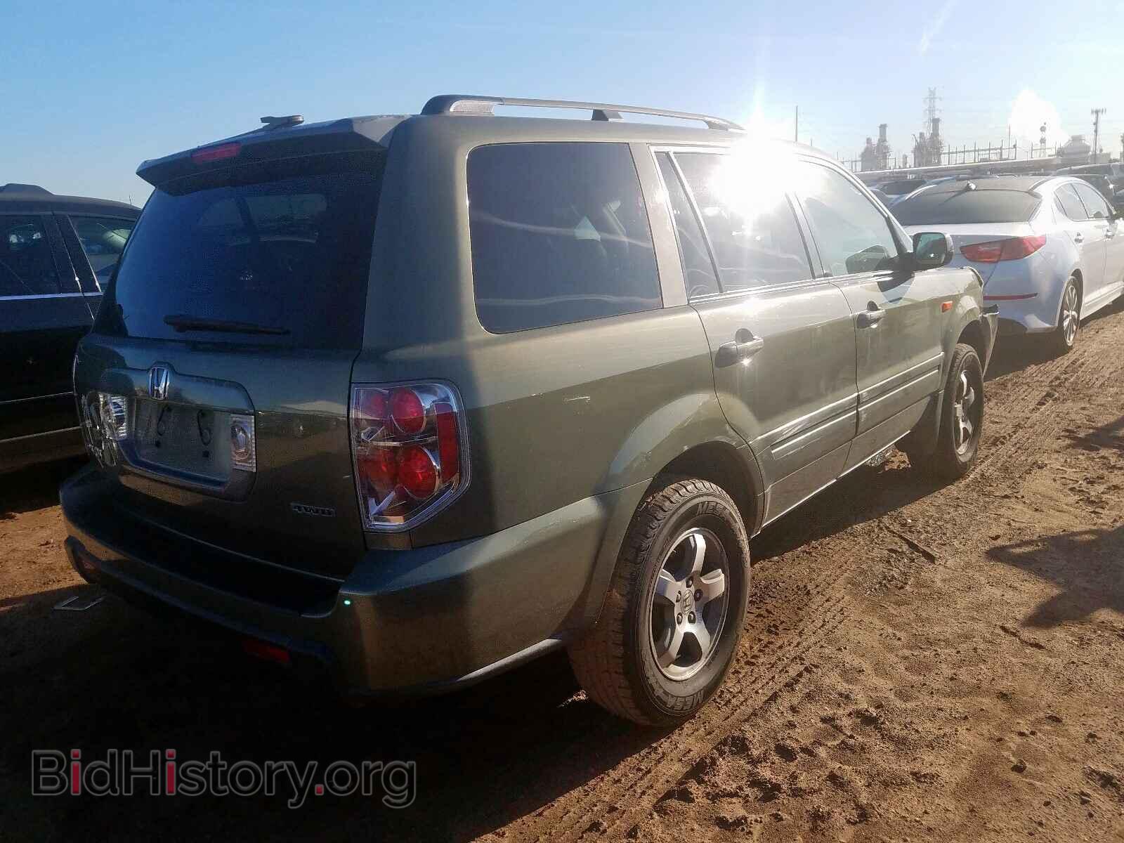2007 HONDA PILOT - VIN: 2HKYF18577H511421 - Photo 4