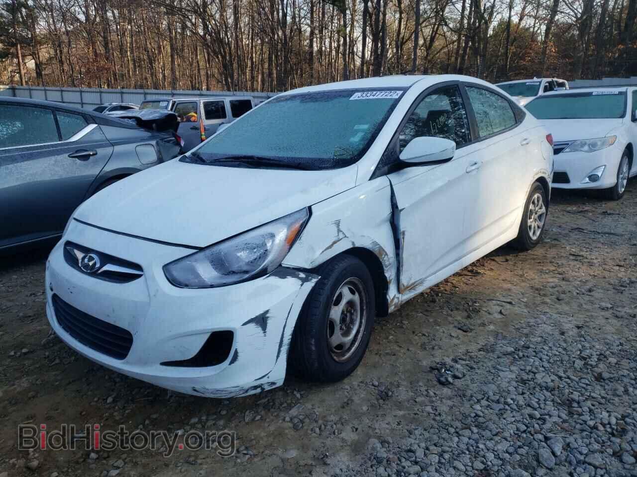 2014 HYUNDAI ACCENT - VIN: KMHCT4AE9EU722682 - Фото 2