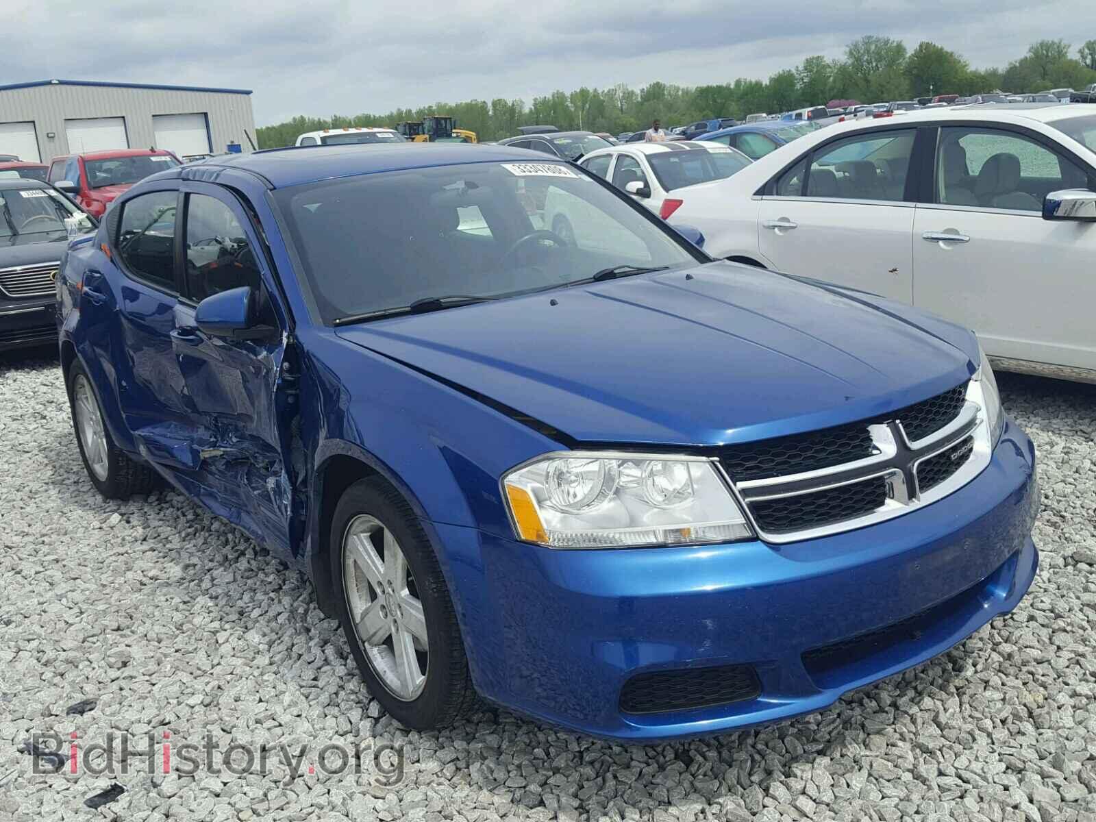 Фотография 1C3CDZCB3CN153745 - DODGE AVENGER 2012