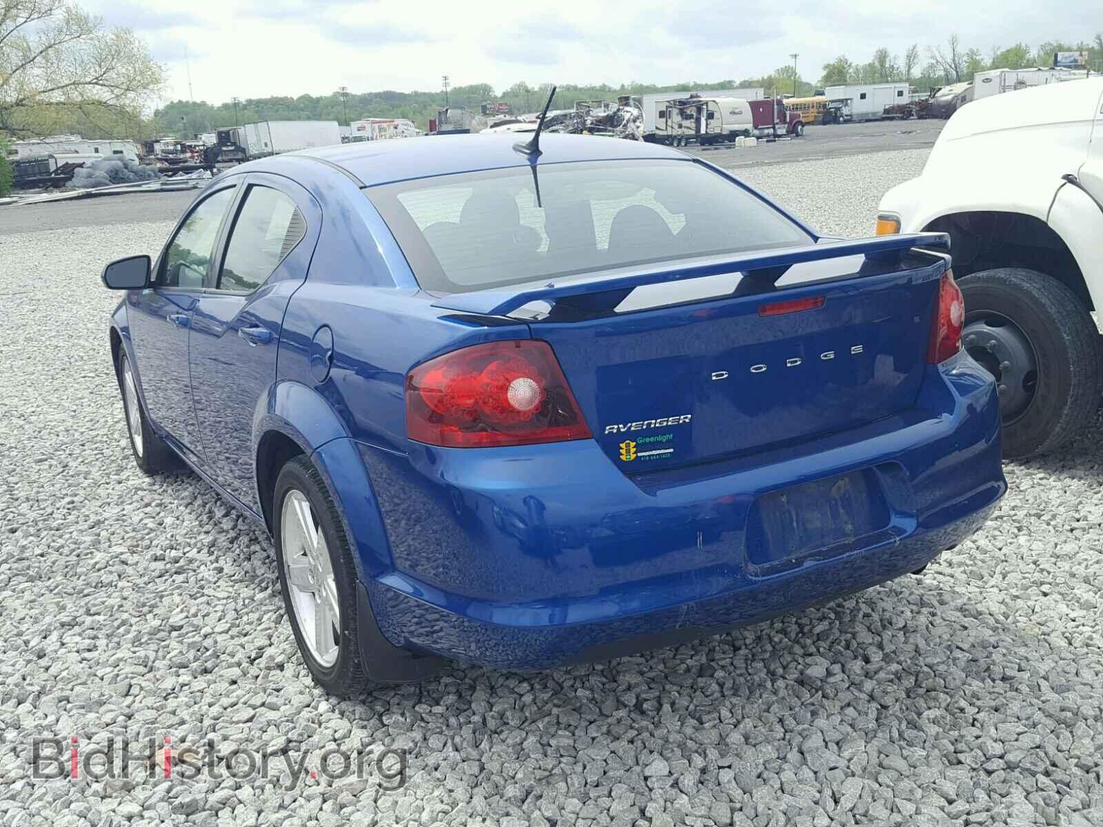 2012 DODGE AVENGER - VIN: 1C3CDZCB3CN153745 - Фото 3