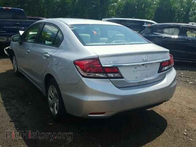 2014 HONDA CIVIC - VIN: 2HGFB2F57EH525743 - Фото 3