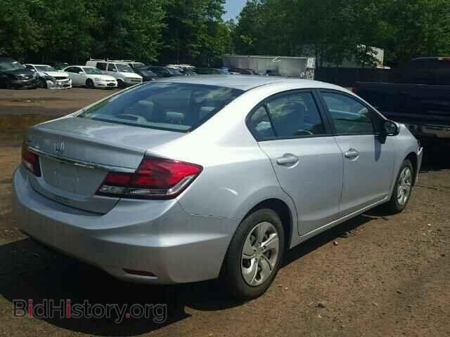 2014 HONDA CIVIC - VIN: 2HGFB2F57EH525743 - Фото 4