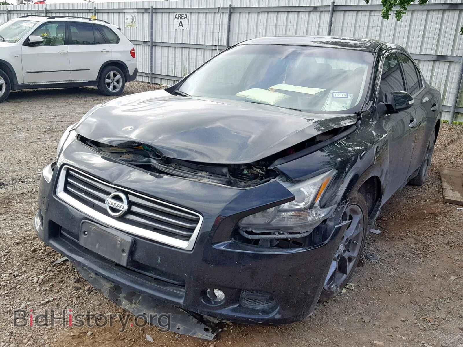 2014 NISSAN MAXIMA S - VIN: 1N4AA5APXEC910065 - Фото 2