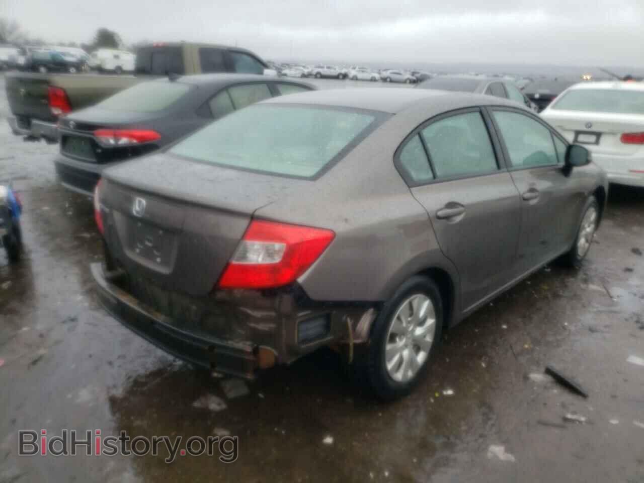 2012 HONDA CIVIC - VIN: 19XFB2F55CE021182 - Фото 4