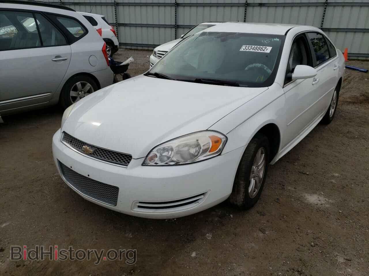 2012 CHEVROLET IMPALA - VIN: 2G1WF5E38C1234574 - Фото 2