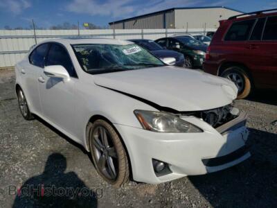 2011 Lexus IS IS 250, белый — VIN JTHBF5C26B5154850, Copart