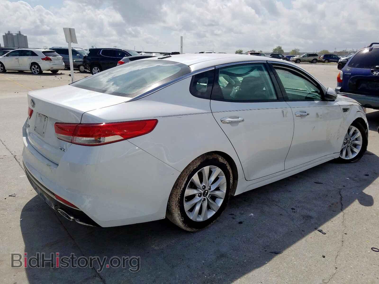 2016 KIA OPTIMA - VIN: 5XXGU4L37GG032940 - Фото 4