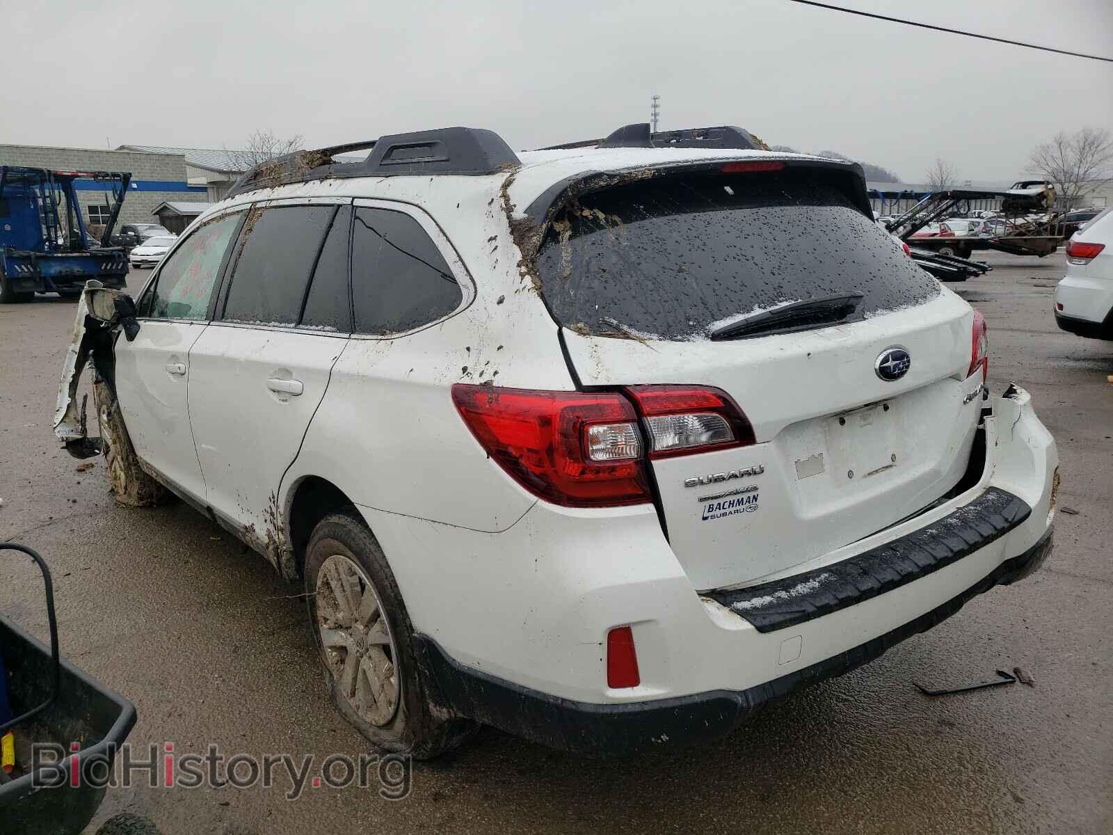 2016 SUBARU OUTBACK - VIN: 4S4BSBEC0G3227422 - Фото 3