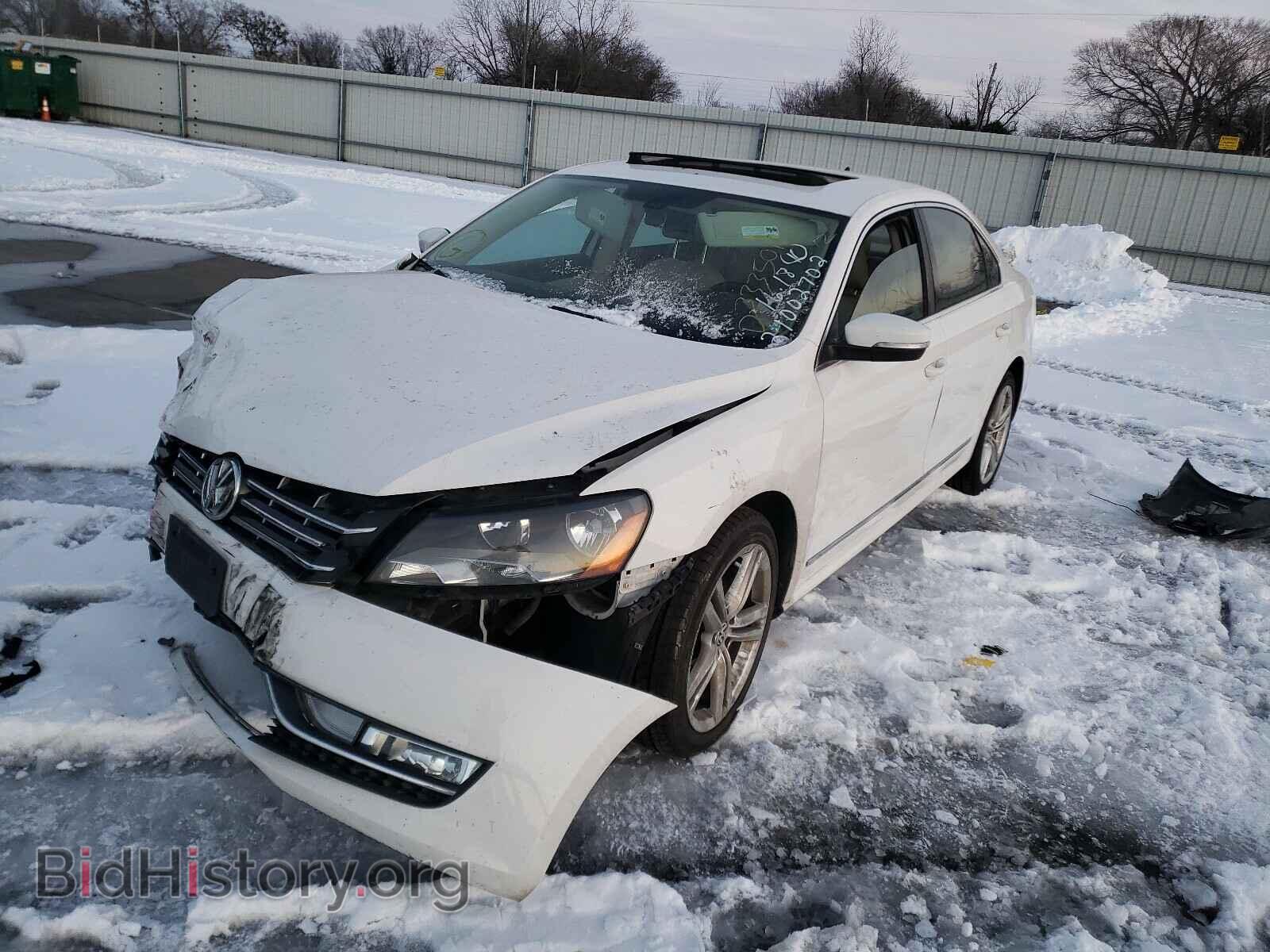 2013 VOLKSWAGEN PASSAT - VIN: 1VWCN7A39DC048209 - Фото 2