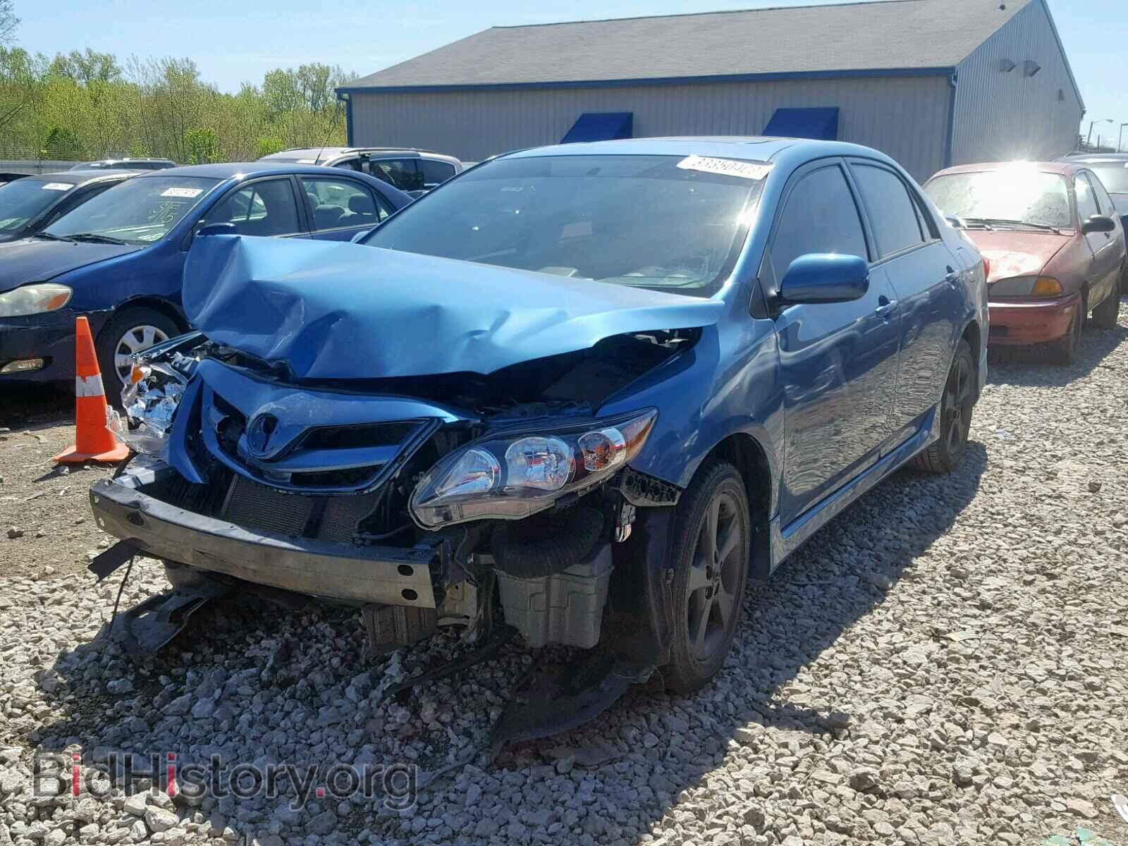 2012 TOYOTA COROLLA BA - VIN: 5YFBU4EE9CP018256 - Фото 2