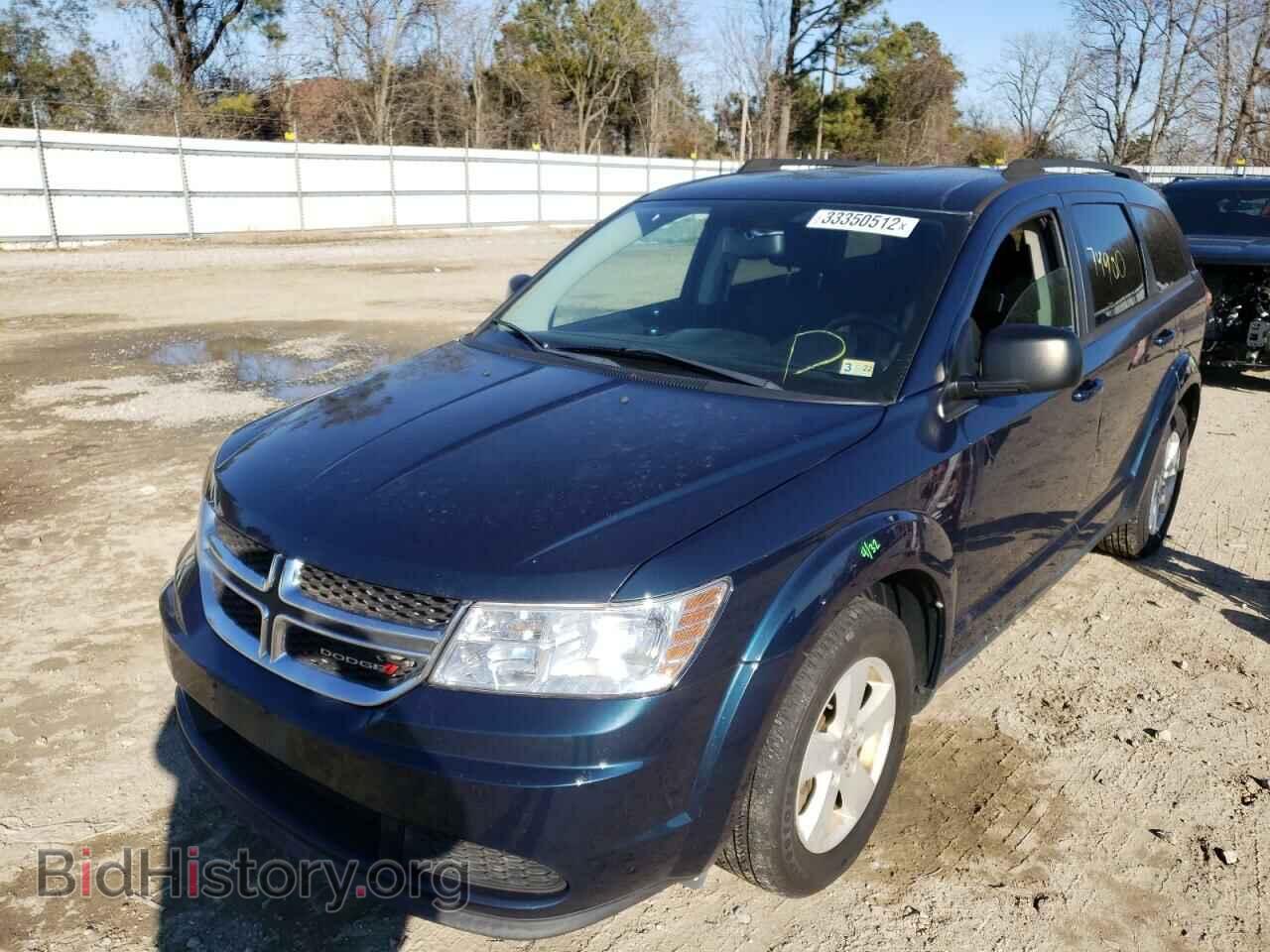 2014 DODGE JOURNEY - VIN: 3C4PDCAB6ET277332 - Фото 2