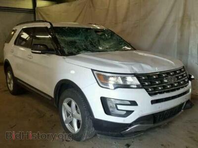 2016 Ford EXPLORER EXPLORER X, белый — VIN 1FM5K8D80GGD24206, Copart