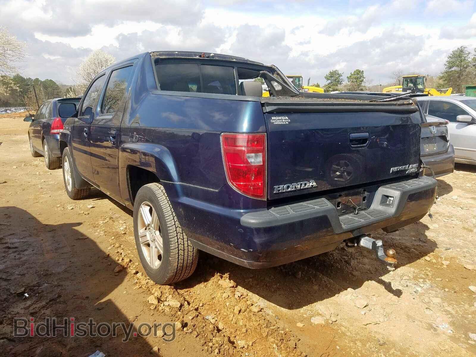 2010 HONDA RIDGELINE - VIN: 5FPYK1F51AB001707 - Фото 3