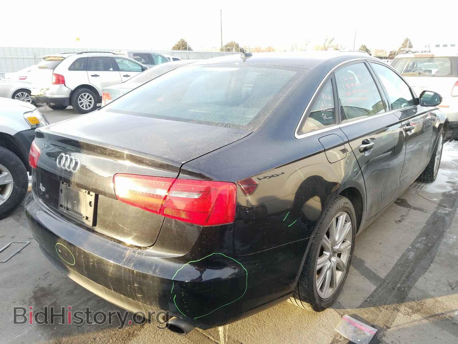 2013 AUDI A6 - VIN: WAUGFAFC4DN084849 - Фото 4