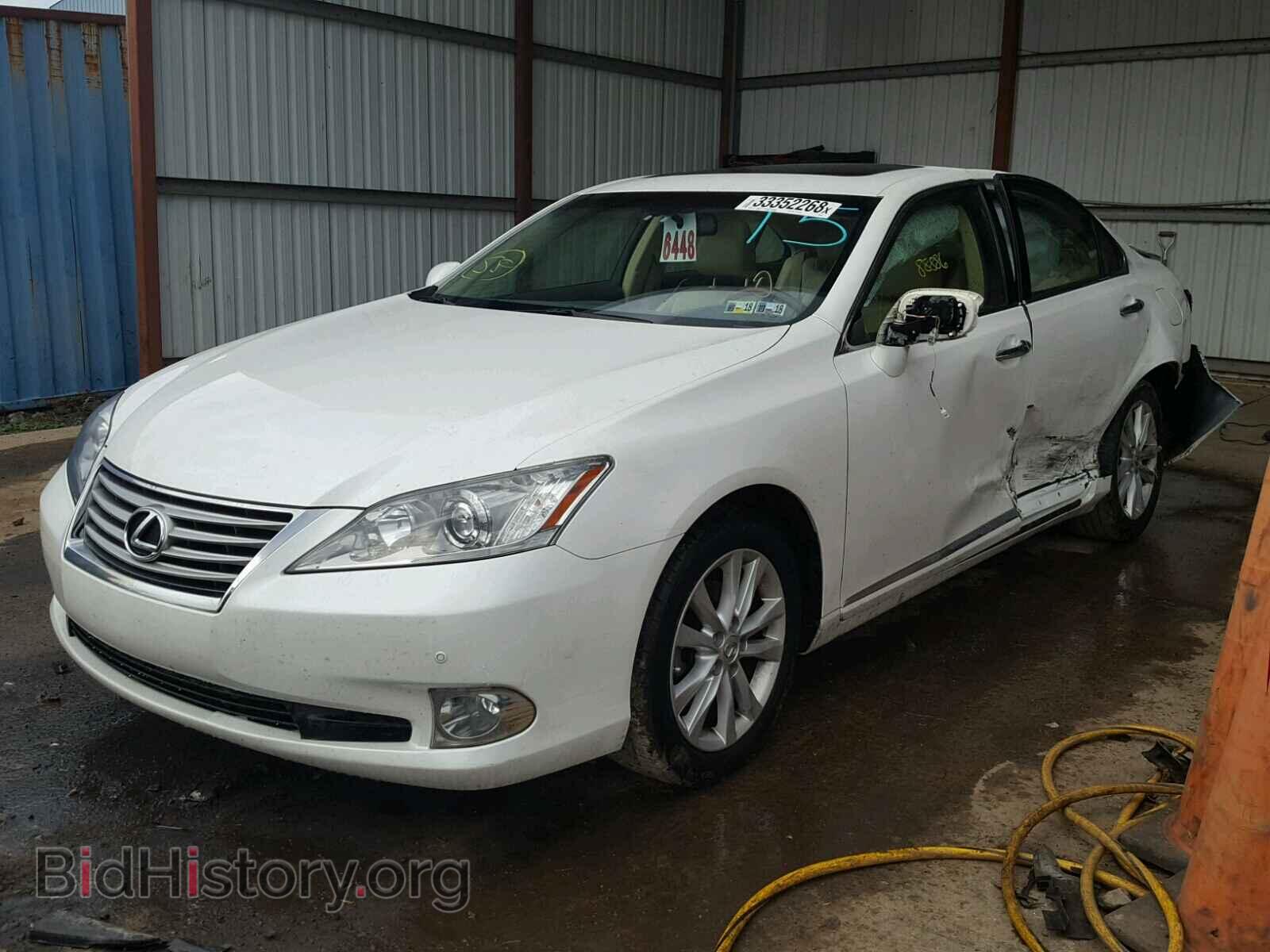 2012 LEXUS ES350 - VIN: JTHBK1EG1C2504854 - Фото 2