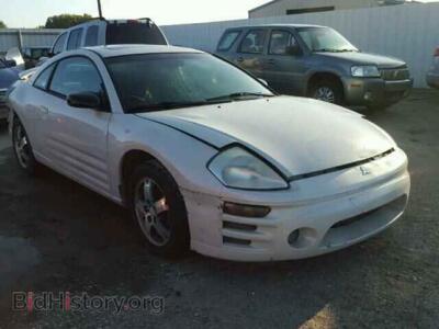 2003 Mitsubishi ECLIPSE Eclipse GS, white — VIN 4A3AC44G43E099324, Copart