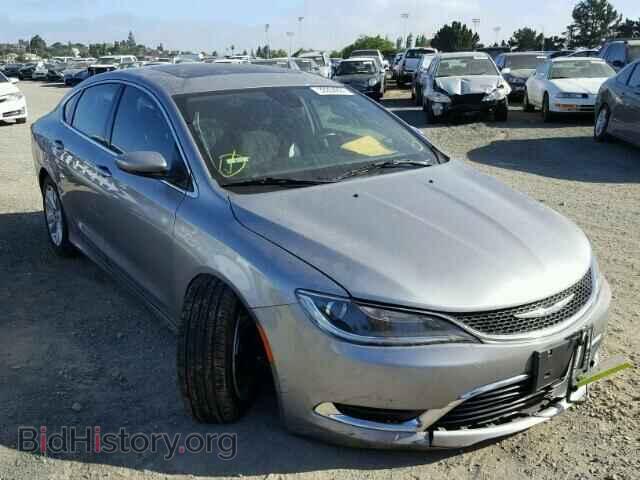 Photo 1C3CCCABXFN687624 - CHRYSLER 200 2015