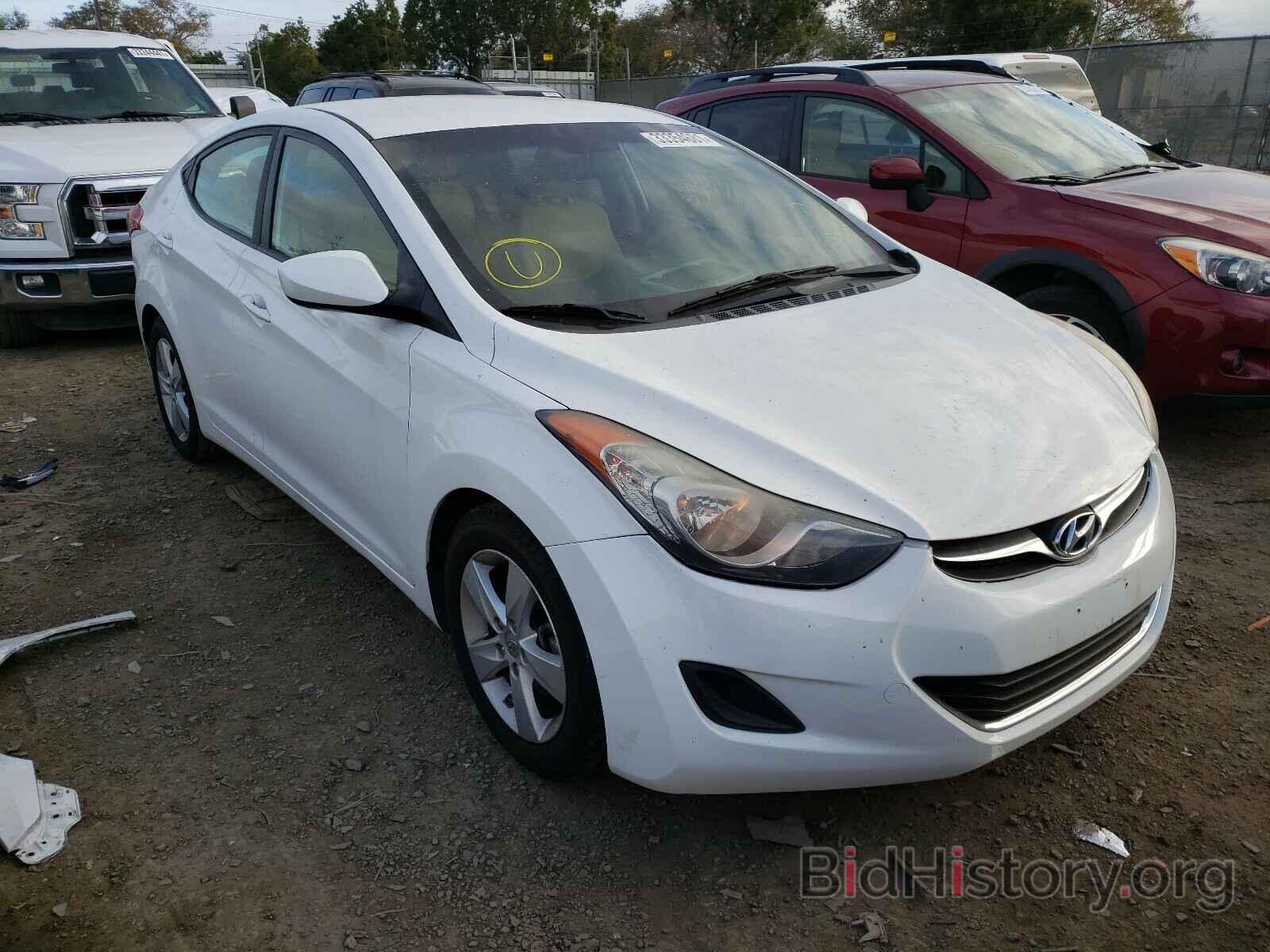 Фотография 5NPDH4AE8DH341182 - HYUNDAI ELANTRA 2013