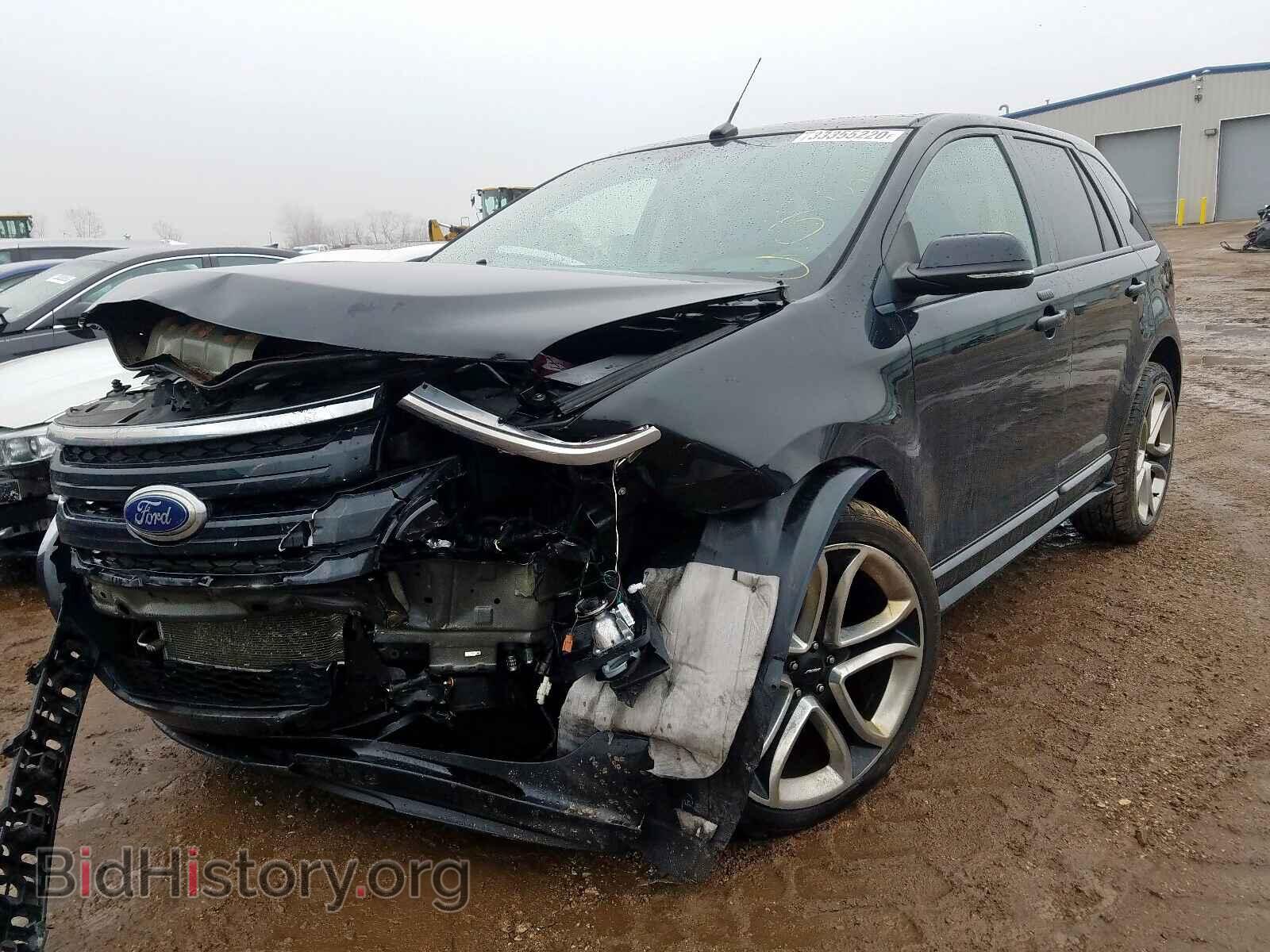 2014 FORD EDGE - VIN: 2FMDK4AK6EBA77735 - Фото 2