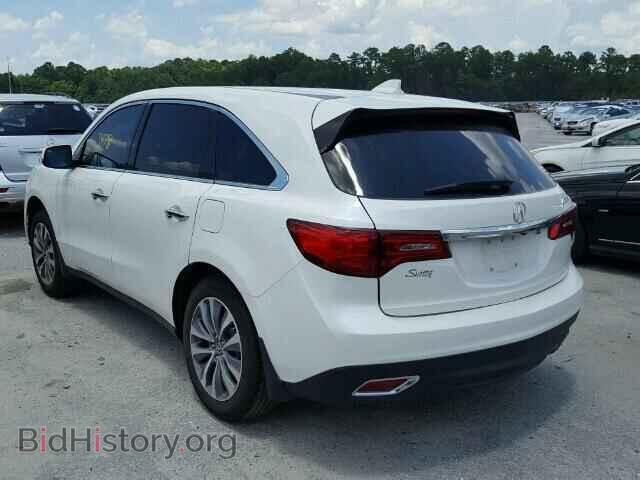 2016 ACURA MDX - VIN: 5FRYD3H42GB011110 - Фото 3
