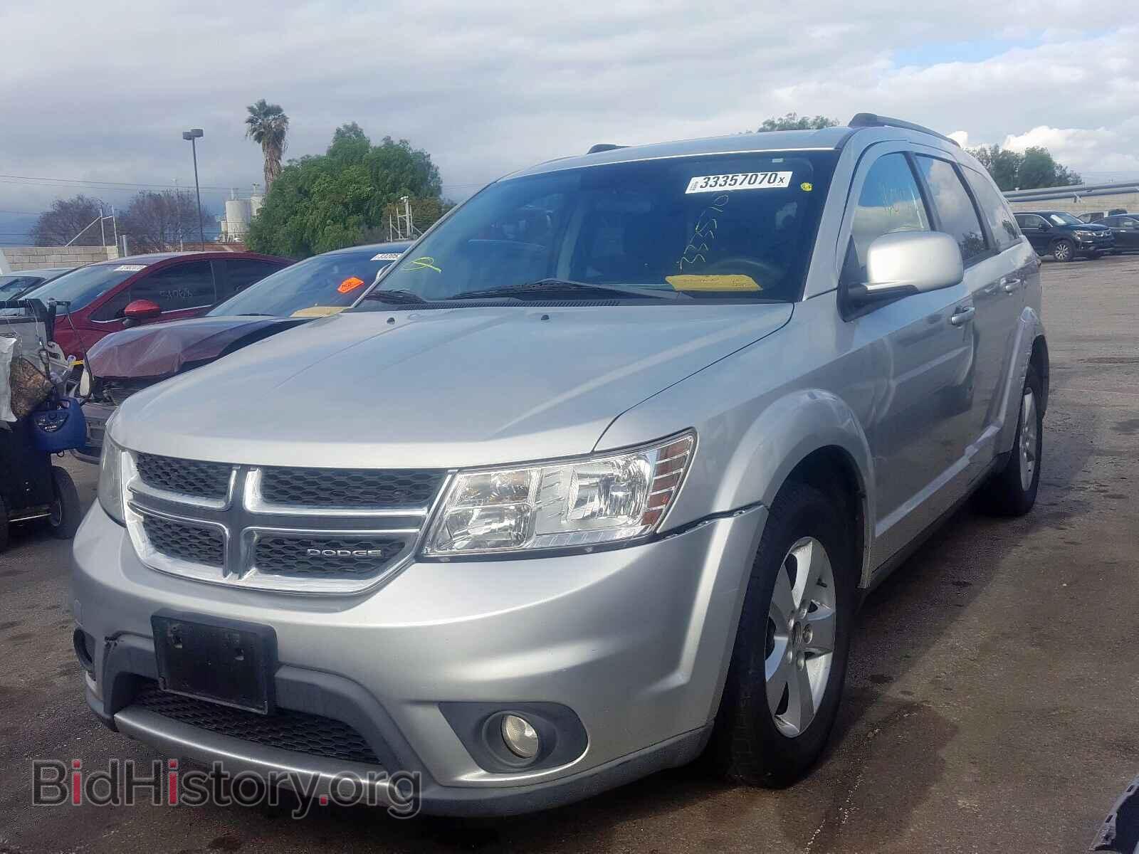 2012 DODGE JOURNEY - VIN: 3C4PDDBGXCT239633 - Фото 2