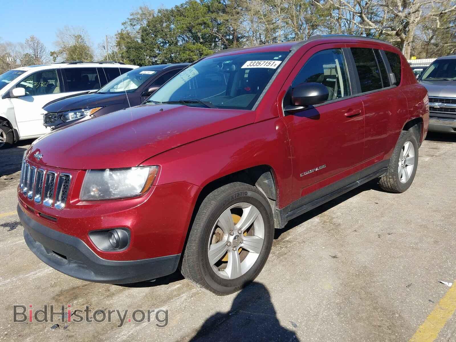 2014 JEEP COMPASS - VIN: 1C4NJCBB7ED859105 - Фото 2