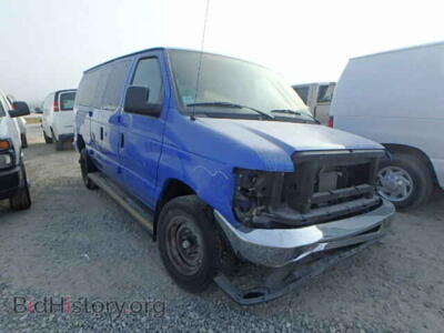 2014 Ford ECONOLINE, blue — VIN 1FMNE3BL0EDA57570, Copart