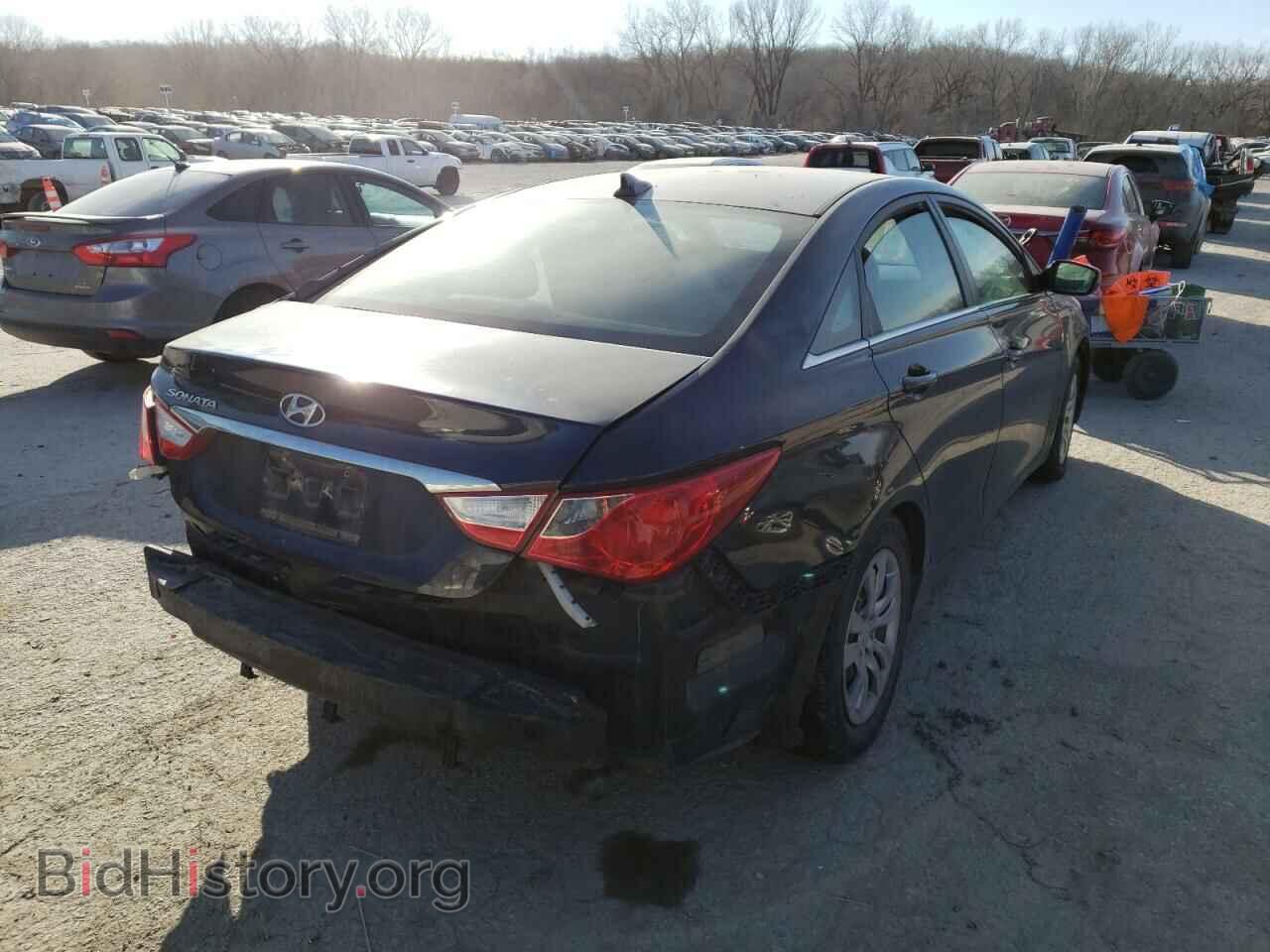 2012 HYUNDAI SONATA - VIN: 5NPEB4AC5CH370187 - Фото 4