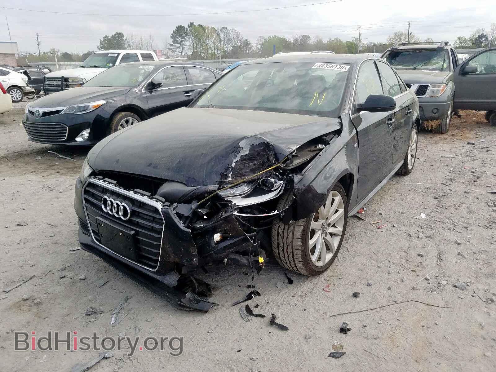 2014 AUDI A4 - VIN: WAUAFAFL1EN001210 - Фото 2