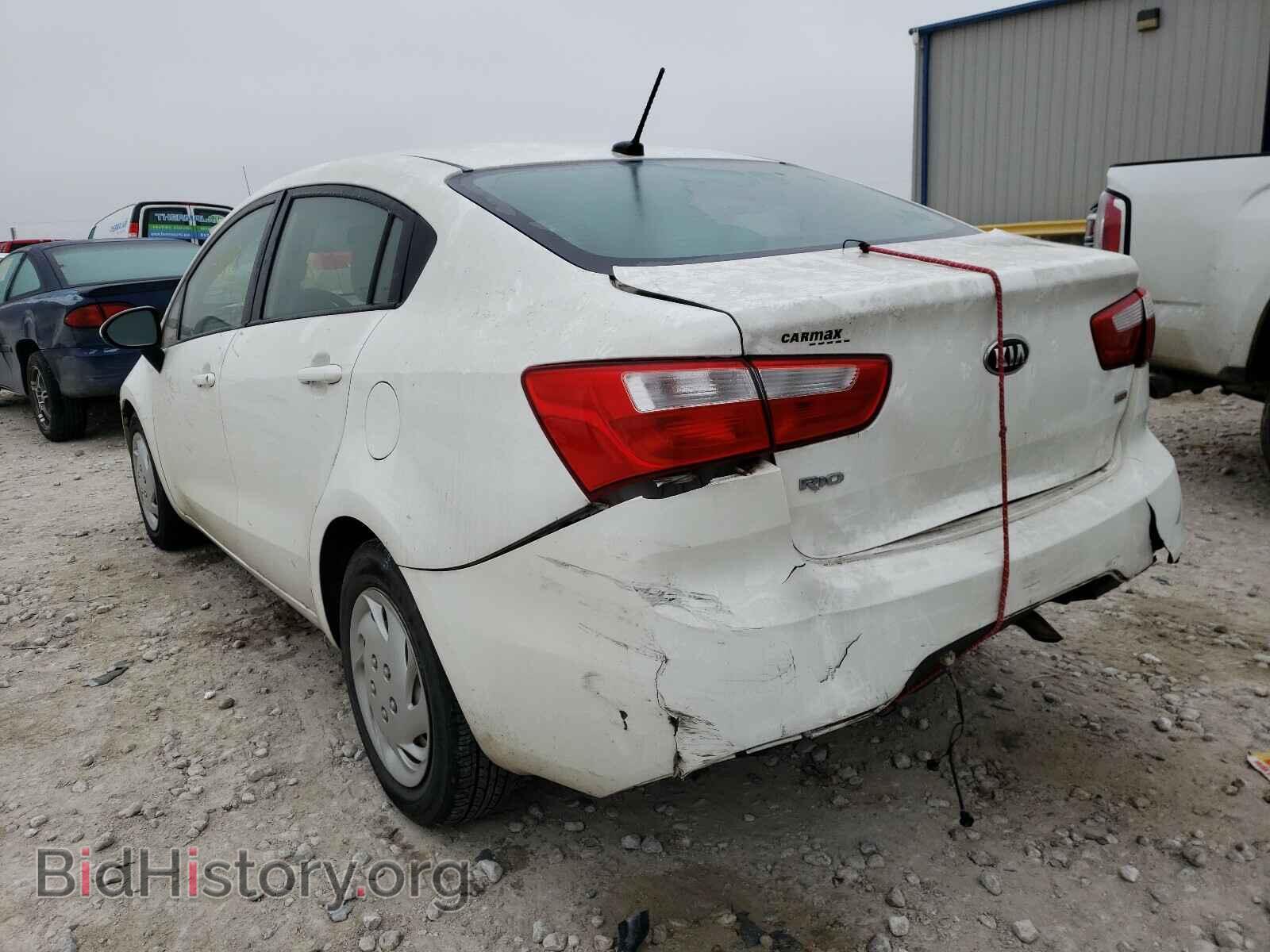 2013 KIA RIO - VIN: KNADM4A35D6239372 - Фото 3