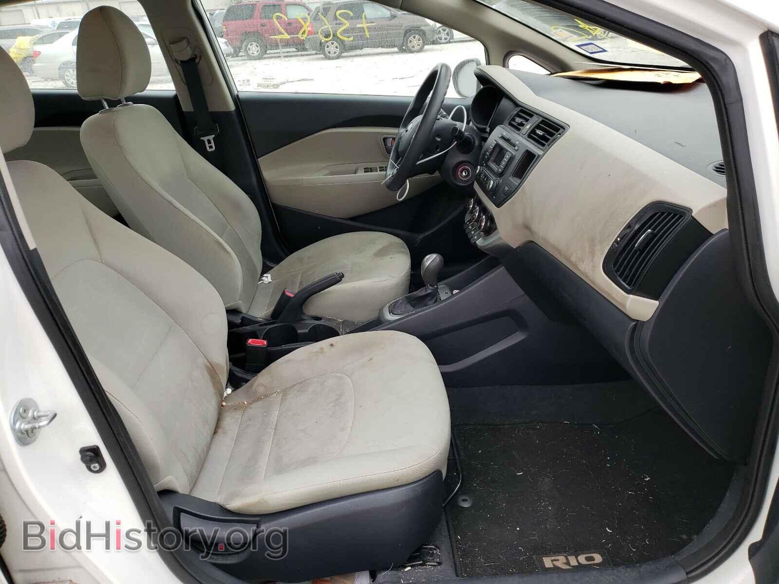 2013 KIA RIO - VIN: KNADM4A35D6239372 - Фото 5