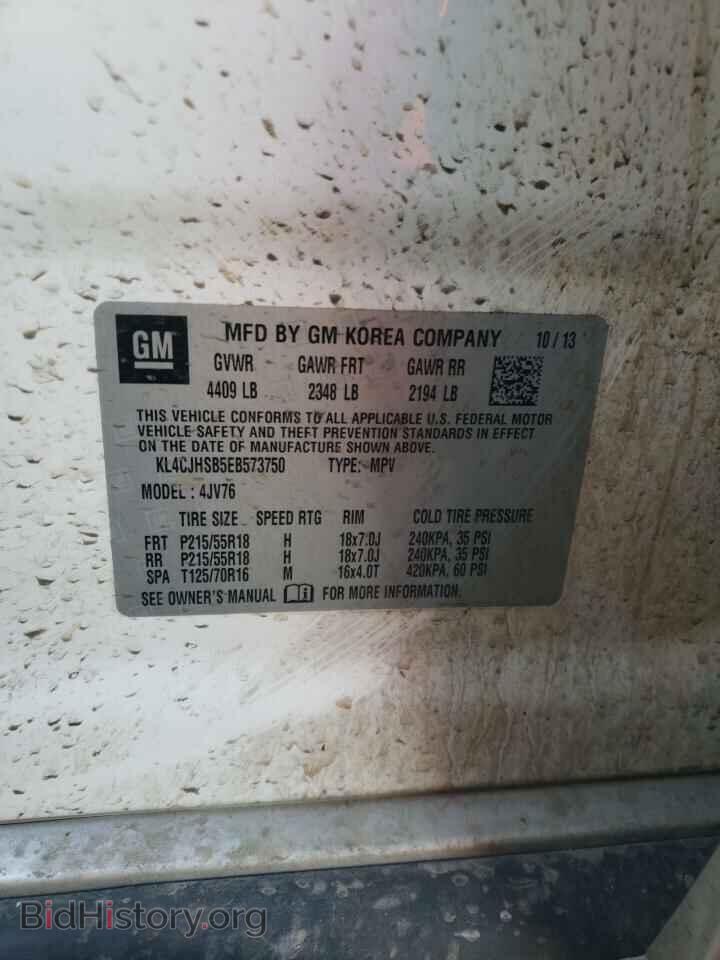 2014 BUICK ENCORE - VIN: KL4CJHSB5EB573750 - Photo 10
