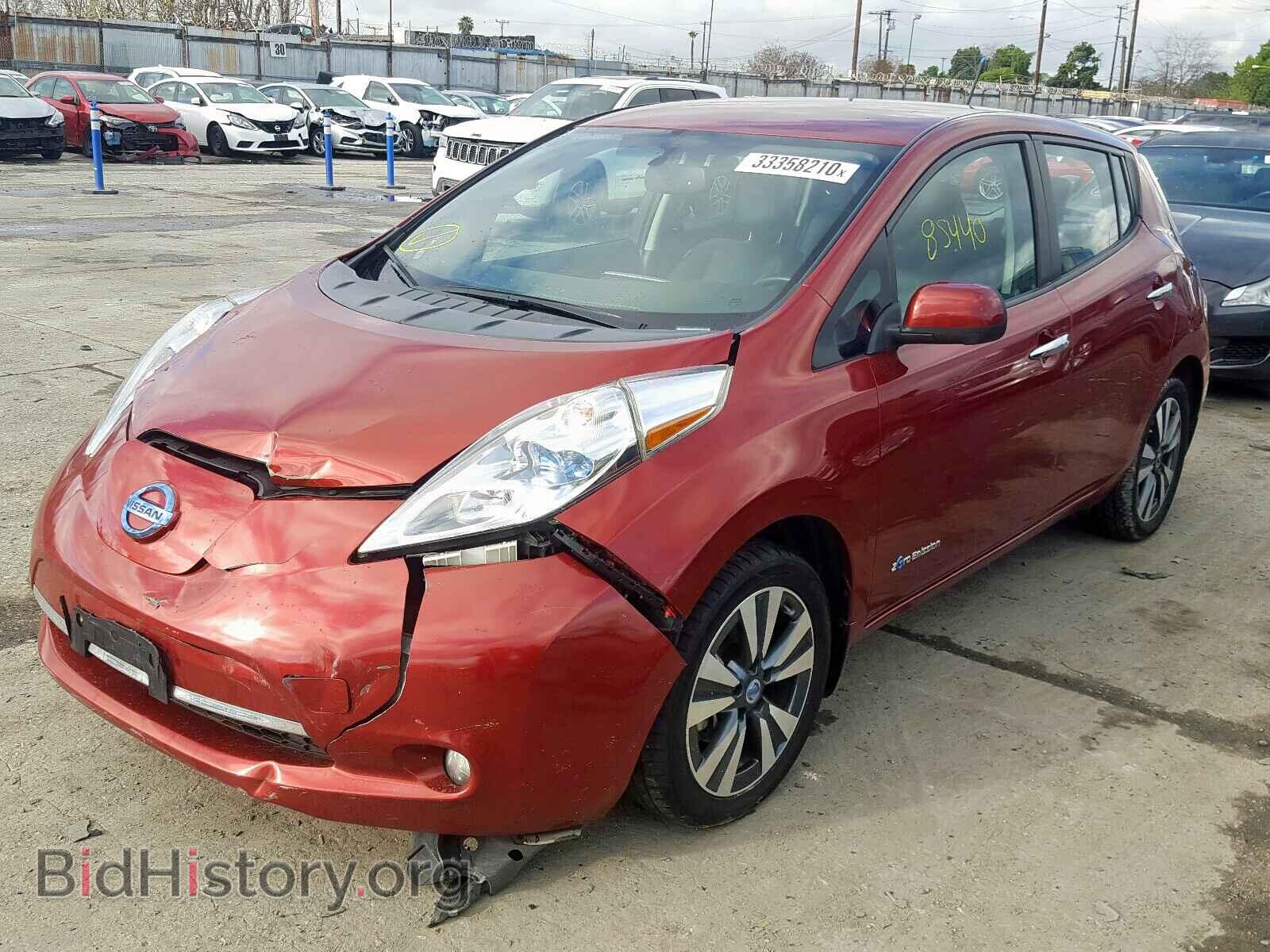 2013 NISSAN LEAF - VIN: 1N4AZ0CP5DC408877 - Фото 2