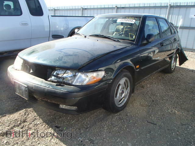 1999 SAAB 9 3 - VIN: YS3DD55N9X2077397 - Фото 2