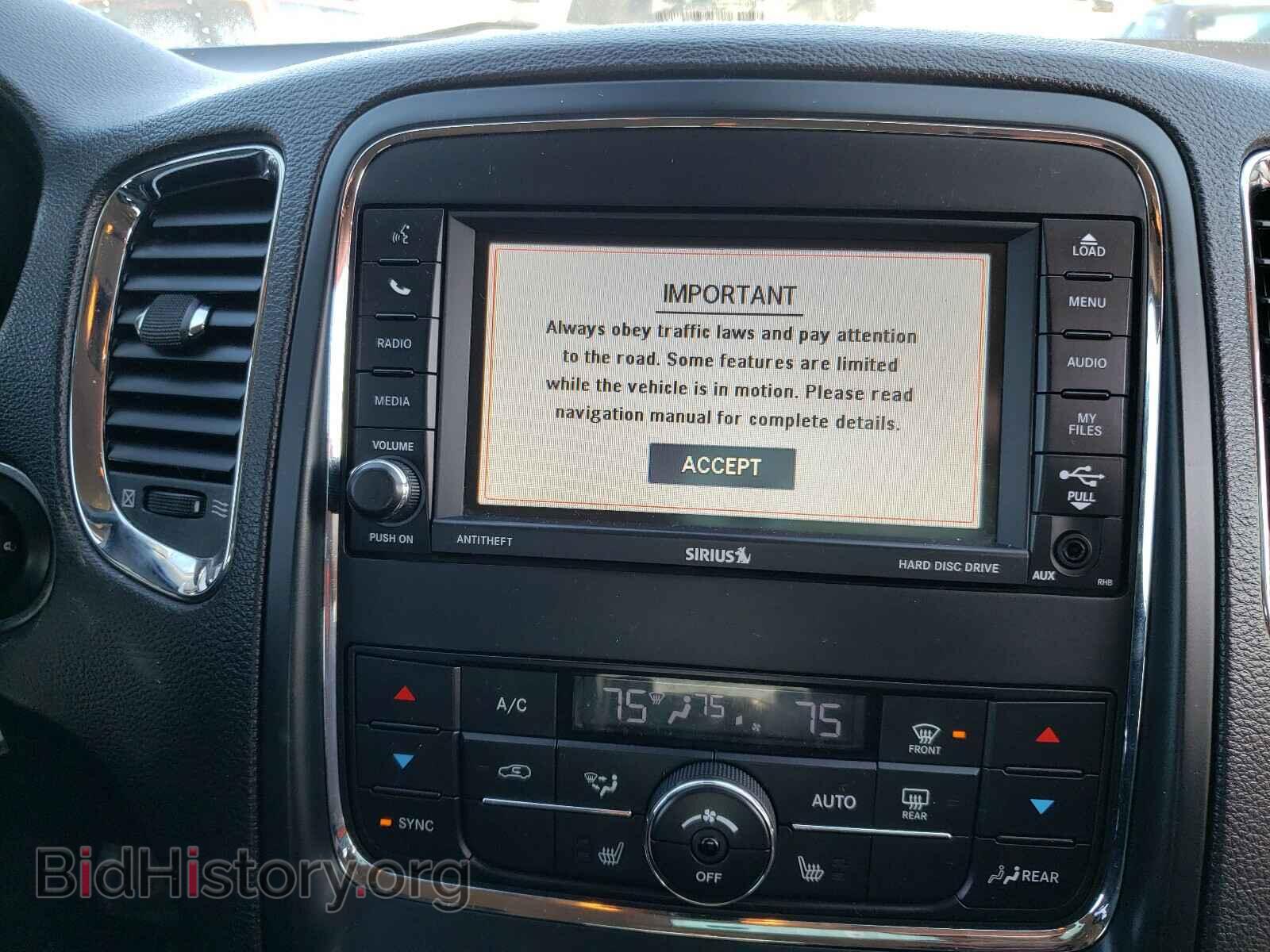 2013 DODGE DURANGO - VIN: 1C4RDJDG6DC693508 - Фото 9