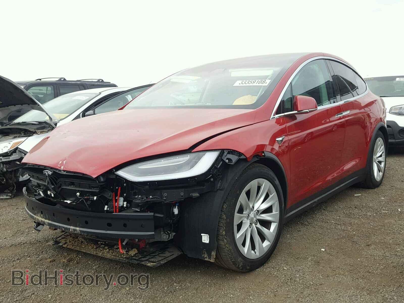 2017 TESLA MODEL X - VIN: 5YJXCBE27HF078560 - Фото 2