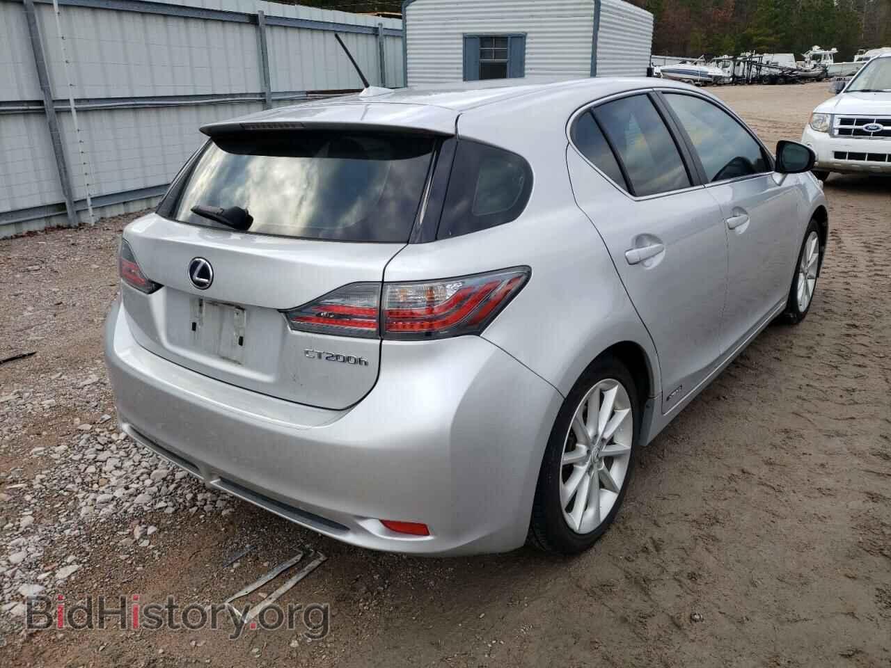 2013 LEXUS CT 200 - VIN: JTHKD5BH1D2163391 - Фото 4