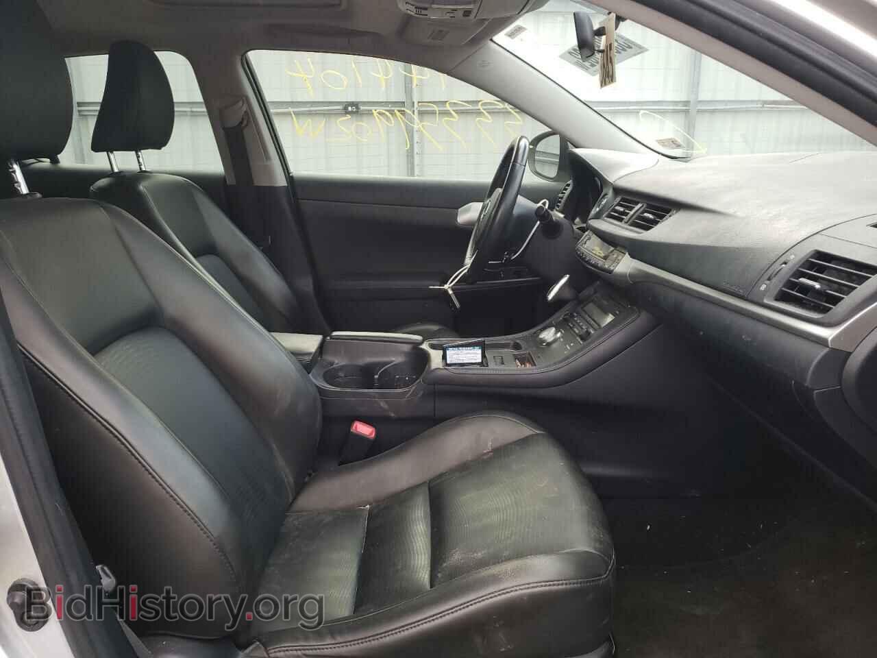 2013 LEXUS CT 200 - VIN: JTHKD5BH1D2163391 - Фото 5
