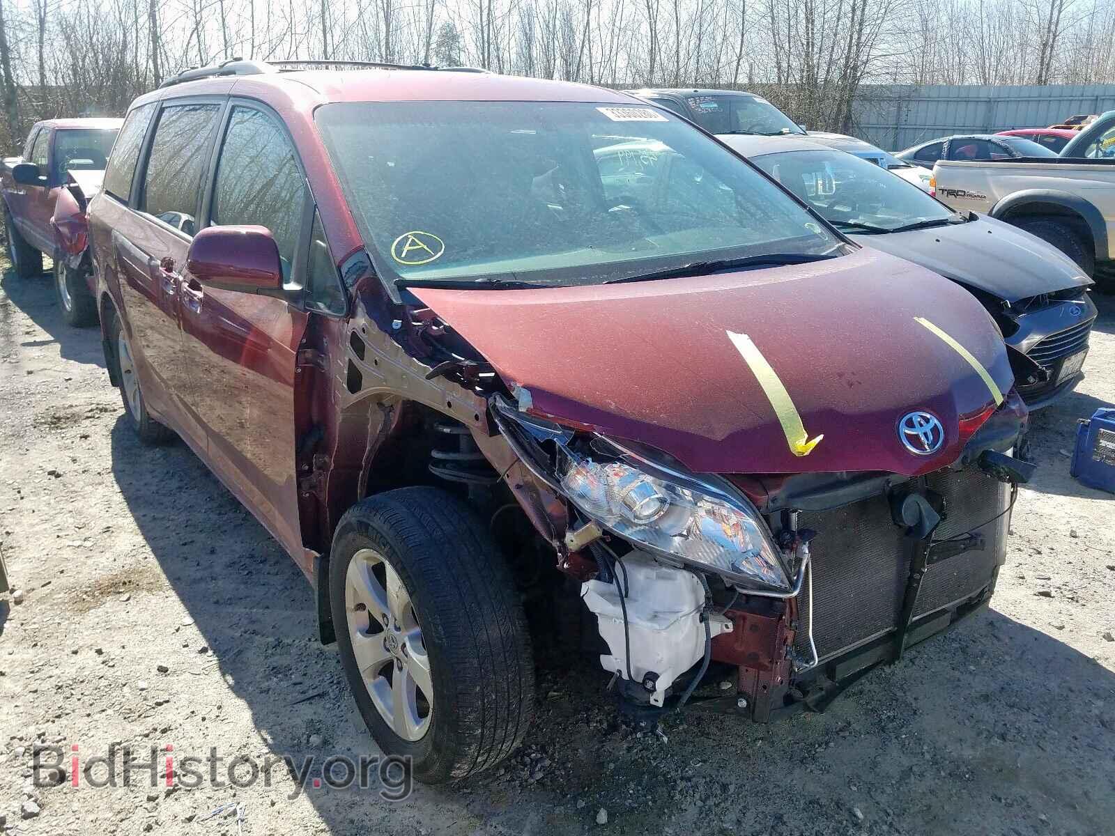 Photo 5TDKZ3DC0HS809012 - TOYOTA SIENNA 2017