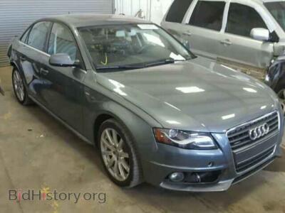 2012 Audi A4 A4 2.0T QU, серый — VIN WAUFFAFL6CN017745, Copart