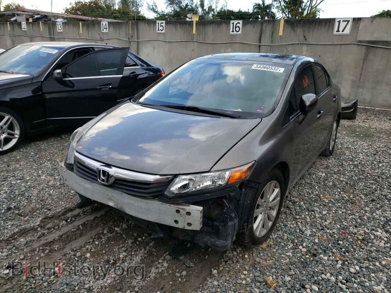 2012 HONDA CIVIC - VIN: 2HGFB2F83CH541753 - Фото 2