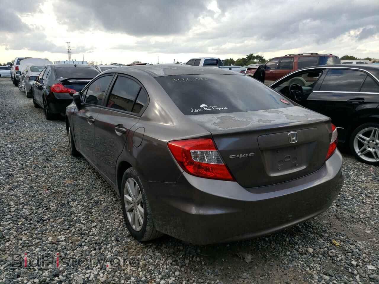 2012 HONDA CIVIC - VIN: 2HGFB2F83CH541753 - Фото 3
