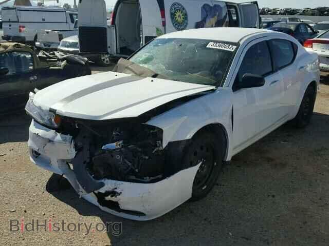 2013 DODGE AVENGER - VIN: 1C3CDZAB5DN591901 - Фото 2