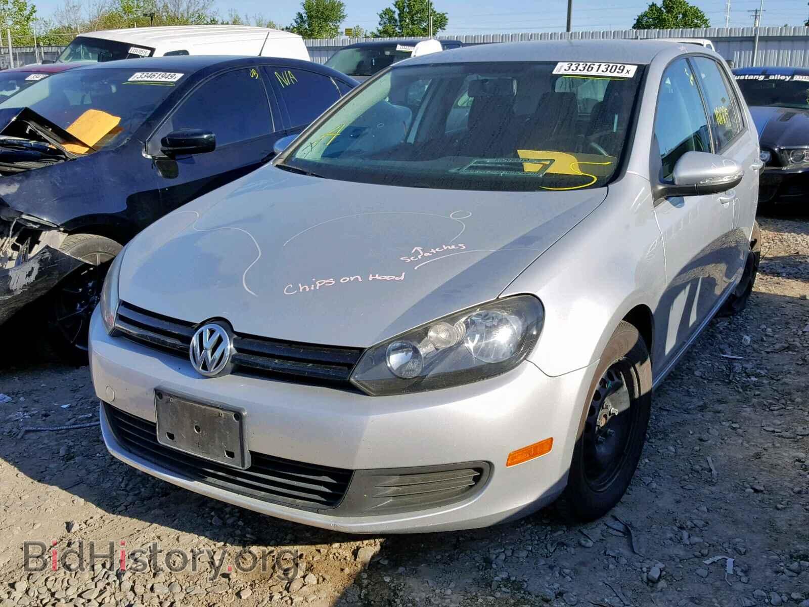 2012 VOLKSWAGEN GOLF - VIN: WVWDB7AJ1CW349407 - Фото 2