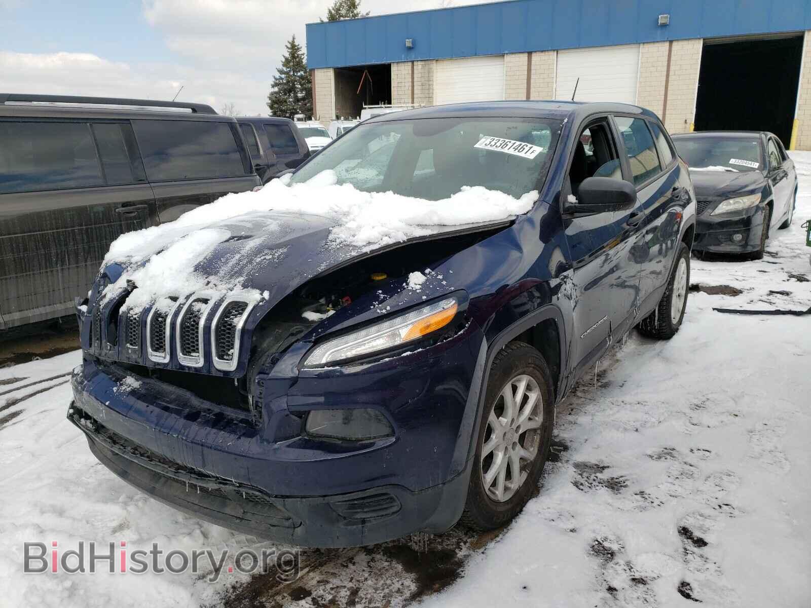 2015 JEEP CHEROKEE - VIN: 1C4PJLAB3FW607884 - Фото 2