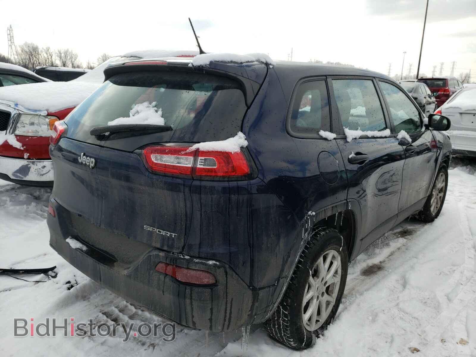 2015 JEEP CHEROKEE - VIN: 1C4PJLAB3FW607884 - Фото 4
