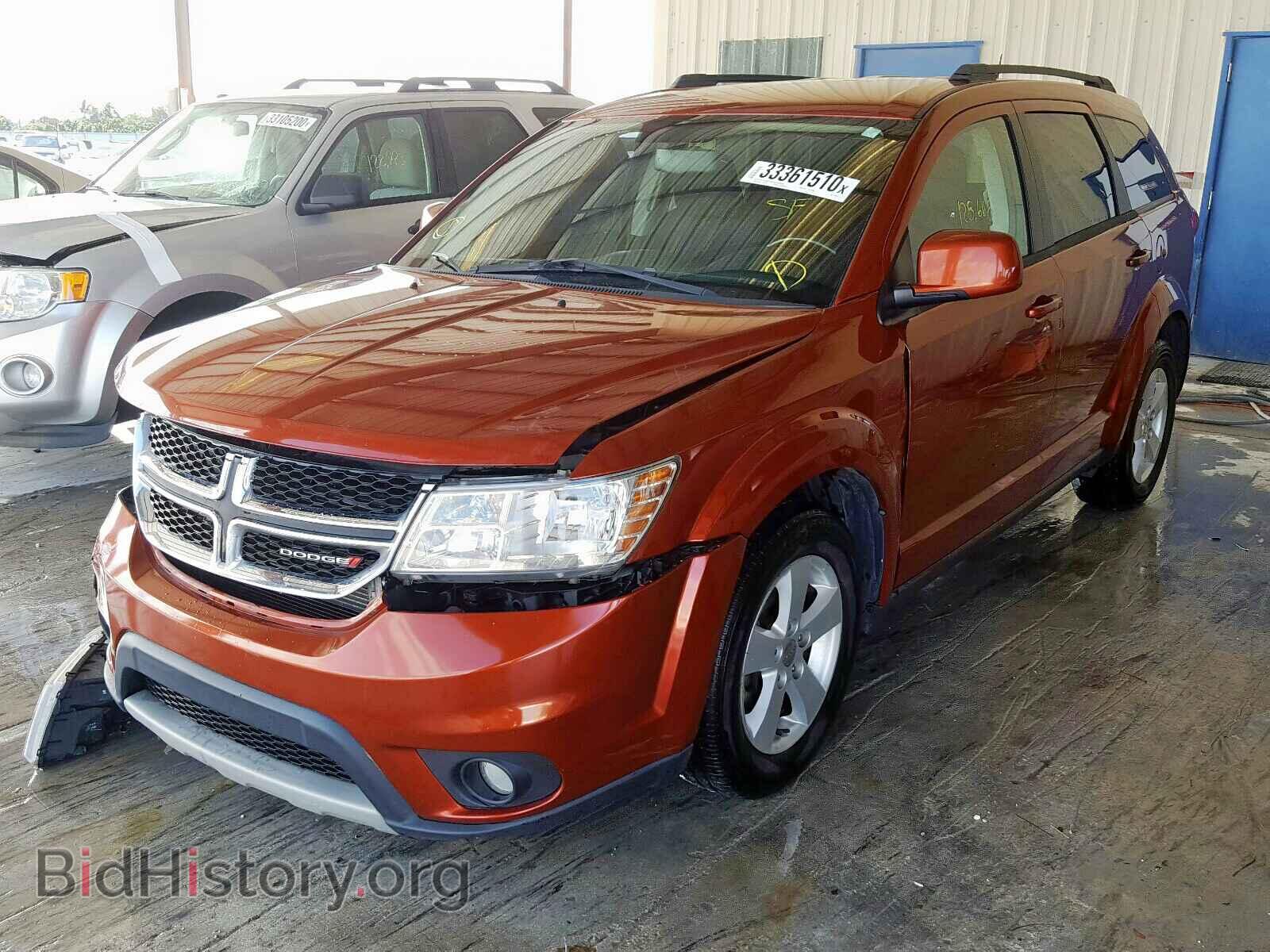 2012 DODGE JOURNEY SX - VIN: 3C4PDCBB9CT394477 - Фото 2