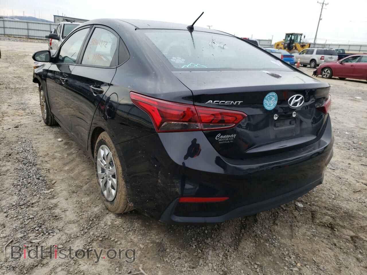 2019 HYUNDAI ACCENT - VIN: 3KPC24A39KE043110 - Фото 3